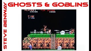 Ghosts & Goblins on the Amiga. Gameplay & Commentary
