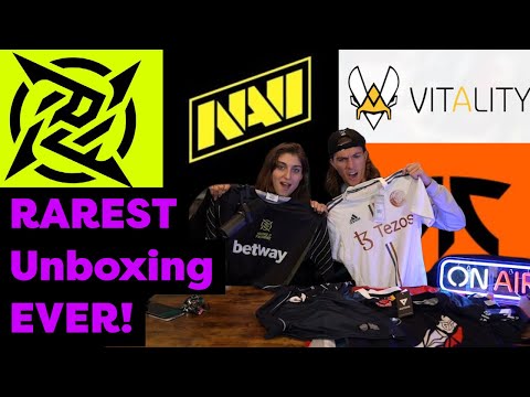 RAREST ESPORTS Unboxing EVER (10+ Jerseys)