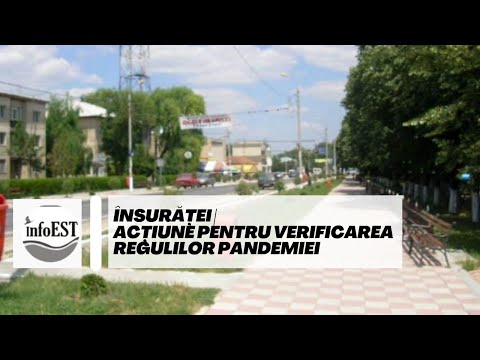 Însurăței | Acțiune pentru verificarea regulilor pandemiei