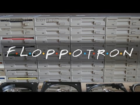 Friends Theme on FLOPPOTRON