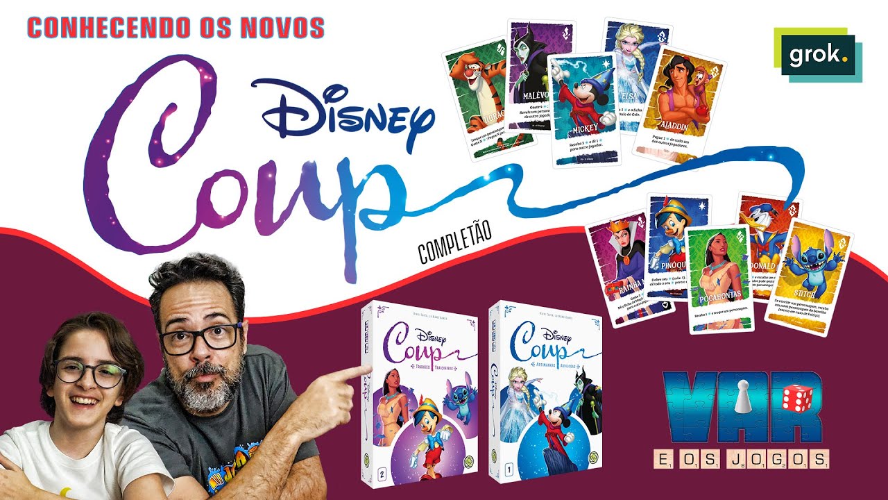 Conhecendo os novos Disney Coup - COMPLETÃO