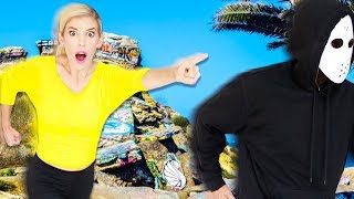 Chasing GAME MASTER in ABANDONED Sunken City! New Clues and Hidden Evidence Found in Real Life.