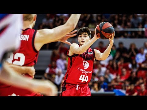 El debut de Javi García en la Liga Endesa