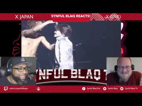 Had to revisit the Legends! Synful Blaq Reacts - X Japan - X (Live)