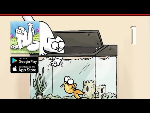 Simon’s Cat - Crunch Time Gameplay Walkthrough Part 1 - Level 1 ~ 10 (Android, IOS)