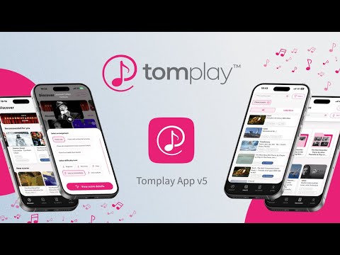 Entdecke die brandneue Version der Tomplay-App