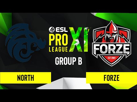 CS:GO - forZe vs. North [Nuke] Map 2 - ESL Pro League Season 11 - Group B