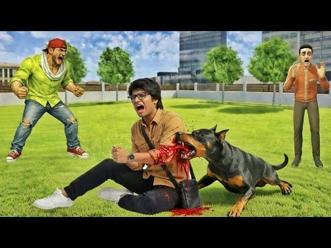 SouravJoshi ke dogi ne kaat liya 😱😭 indian theft auto simulator 