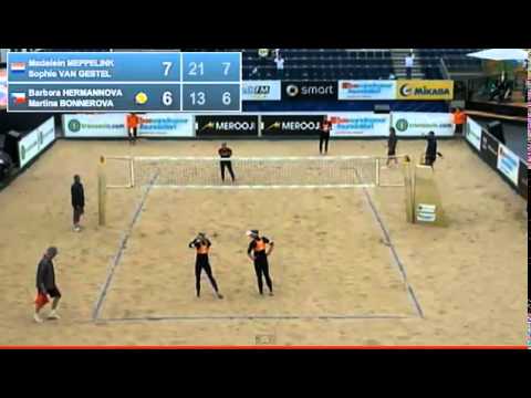 Meppelink Van Gestel - Bonnerova Hermannova FIVB THE HAGUE GRAND SLAM Pool F