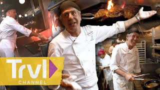 Anthony Goes BACK into the Kitchen 🔥 | Anthony Bourdain: No Reservations | Travel Channel