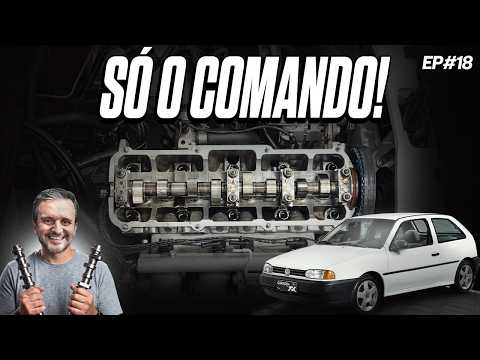 Trocamos o comando de válvulas e o AP aspirado foi de 90cv para 140cv!