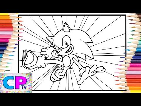 Sonic the Hedgehog Coloring Pages/Sonic Coloring/Elektronomia - Sky High [NCS Release]