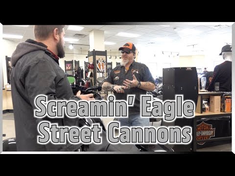 Screamin' Eagle Street Cannons @Wilkins Harley-Davidson