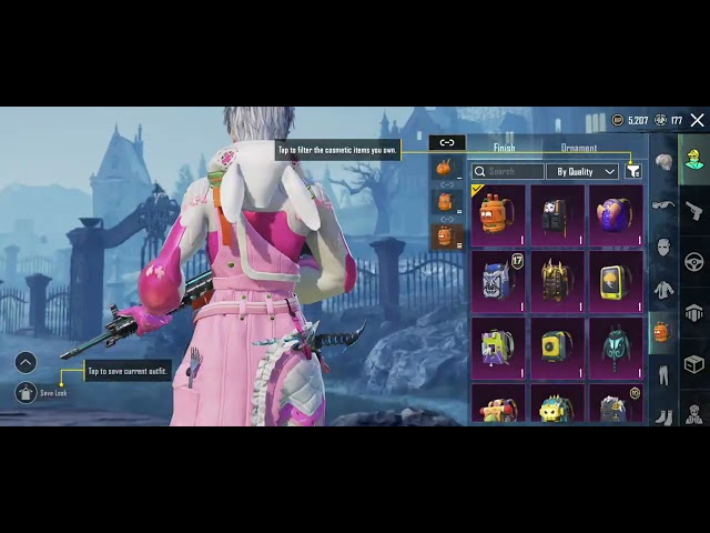 حساب ببجي كورية  كل مسجM4