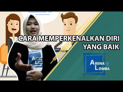 <p>Cara memperkenalkan diri yang baik sekaligus menarik memanglah sangat penting dilakukan dalam berbagai kehidupan, misalnya saja awal masuk sekolah/kuliah, saat interview kerja, bahkan saat mengikuti sebuah kompetisi semua diperlukan langkah memperkenalkan diri.</p>
<p>ArenaLomba dalam kesempatan kali ini membagikan video terkait cara #MemperkenalkanDiri yang menarik agar orang yang seseorang yang pertamakali berjumpa kemudian hari akan terasa berkesan bahkan tidak pernah terlupakan. Diantaranya ada 8 steep yakni memberikan senyuman yang tulus, mengatur bahasa tubuh yang selaras, memberikan perkenalakan nama yang mengesankan, memberikan nilai pekerjaan yang berbeda dengan orang lain, mengeksplor nama besar, memiliki nilai jual, bertidak dengan cara berkarisma akan taetapi tidak narsis, serta berkomunikasi dengan efektif.</p>
<p>Semoga konten video kali yang kami berikan ini mempu menjelaskan bahwa kami “Berbagai Informasi Untuk Indonesia Berpertasi”.</p>
<p>SahabatJuara #PerkenalanDiri</p>
<p>JANGAN LUPA LIKE, COMMENT, DAN SUBSCRIBE</p>
<p>“Dukung Kami Menjadi Platform yang Mengedukasi”</p>
<p>Instagram: instagram.com/arenalomba/<br />
Twitter: twitter.com/arenalomba<br />
Facebook: web.facebook.com/arenalombacom/<br />
Website: arenalomba.com/</p>
<p>Cara memperkenalkan diri yang baik sekaligus menarik memanglah sangat penting dilakukan dalam berbagai kehidupan, misalnya saja awal masuk sekolah/kuliah, saat interview kerja, bahkan saat mengikuti sebuah kompetisi semua diperlukan langkah memperkenalkan diri.</p>
<p>ArenaLomba dalam kesempatan kali ini membagikan video terkait cara #MemperkenalkanDiri yang menarik agar orang yang seseorang yang pertamakali berjumpa kemudian hari akan terasa berkesan bahkan tidak pernah terlupakan. Diantaranya ada 8 steep yakni memberikan senyuman yang tulus, mengatur bahasa tubuh yang selaras, memberikan perkenalakan nama yang mengesankan, memberikan nilai pekerjaan yang berbeda dengan orang lain, mengeksplor nama besar, memiliki nilai jual, bertidak dengan cara berkarisma akan taetapi tidak narsis, serta berkomunikasi dengan efektif.</p>
<p>Semoga konten video kali yang kami berikan ini mempu menjelaskan bahwa kami “Berbagai Informasi Untuk Indonesia Berpertasi”.</p>
<p>SahabatJuara #PerkenalanDiri</p>
<p>JANGAN LUPA LIKE, COMMENT, DAN SUBSCRIBE</p>
<p>“Dukung Kami Menjadi Platform yang Mengedukasi”</p>
<p>Instagram: instagram.com/arenalomba/<br />
Twitter: twitter.com/arenalomba<br />
Facebook: web.facebook.com/arenalombacom/<br />
Website: arenalomba.com/</p>