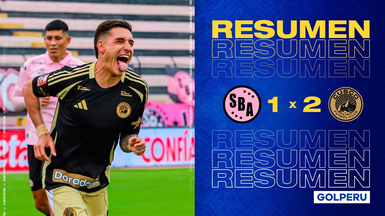 Torneo Apertura 2025: Sport Boys 1-2 Cusco FC