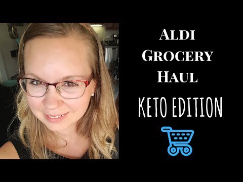 Aldi Grocery Haul | Keto Paleo Low Carb High Fat Organic