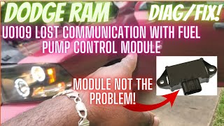 dtc u0109 interpretation