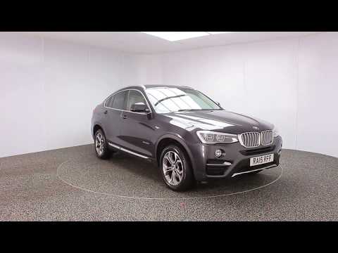 BMW X4 2.0 XDRIVE20D XLINE 4DR AUTO SAT NAV HEATED LEATHER SEATS