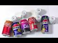 Cola From 5 Different Countries USA UK DK GER CN