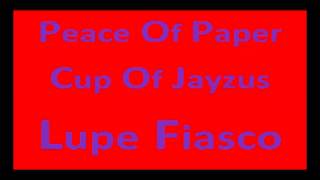 KSO Music Videos: Lupe Fiasco: Peace Of Paper Cup Of Jayzus