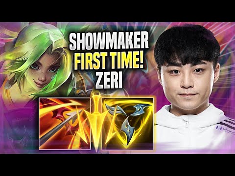SHOWMAKER FIRST TIME NEW CHAMPION ZERI MID! - DK ShowMaker Plays Zeri MID vs Viktor! | Season 2022