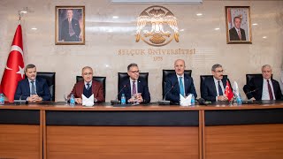 Yök Başkanı Prof. Dr. Özvar, Senato Toplantısına Katıldı