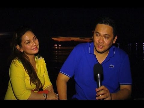 Kebersamaan Nia Daniati dan Farhat Abbas saat di Kolaka - Intens 20 Juni  2013