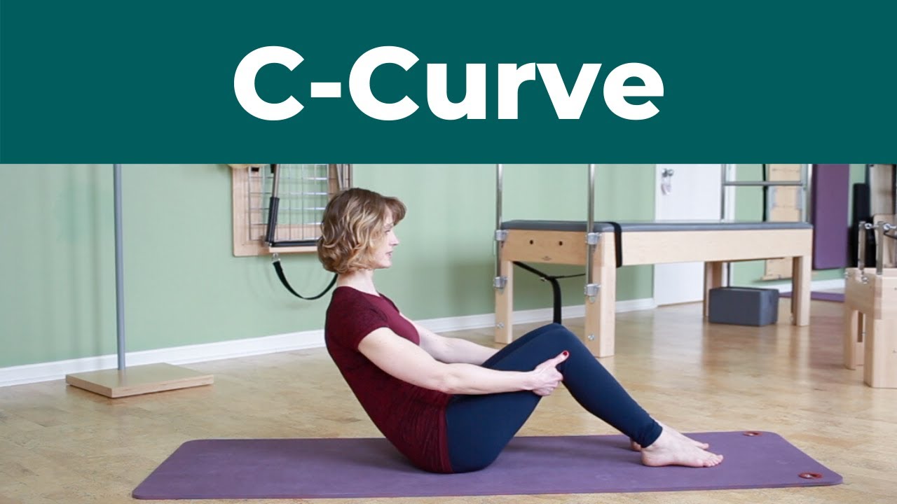 C-Curve on the Mat ⎮Pilates Encyclopedia - YouTube
