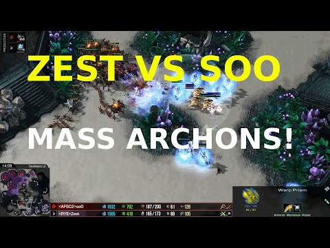 MASS ARCHONS! - Zest vs soO - PvZ - Starcraft 2