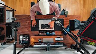 My Entire Youtube Studio Setup ON ONE DESK!