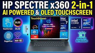 HP Spectre x360 AI Powered 2 in 1 Laptop Review 2026