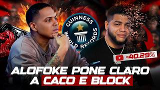 ALOFOKE PONE CLARO A CACO E BLOCK - SIGUE EL RECORD GUINNES Y QUE LA MANSION ESTA EN NUMEROS ROJOS