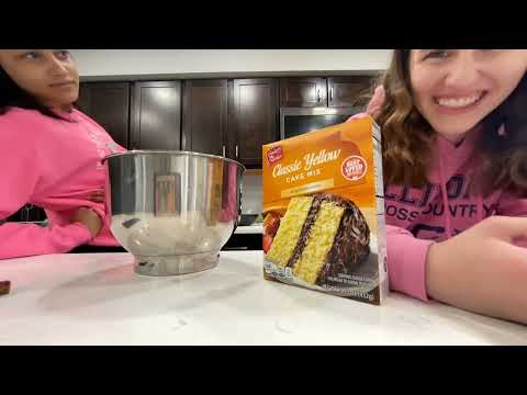 MAKING A CAKE FOR THE BRETTS FT. VIOLET SND SYEDA!!!!!!