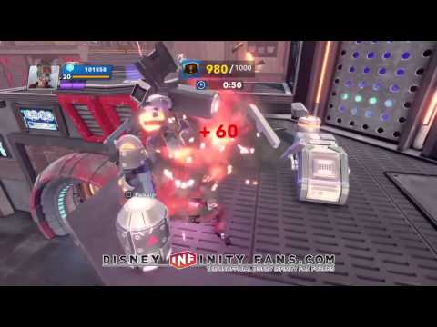 Disney Infinity 2.0 Path of Destruction Challenge Gold Medal Run Guardians of the Galaxy play set