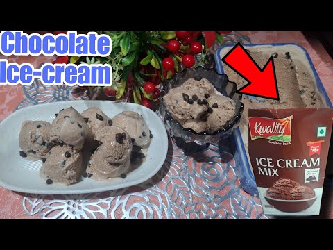 Chocolate Ice cream, Profesional Ice cream, Summer Special Homemade Ice cream 