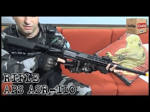 Unboxing & Review do Rifle APS modelo ASR 110 Guardian