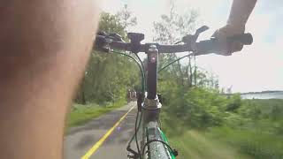 preview picture of video 'High Speed Trail Ride on The Greenbelt Pathway in Ottawa'