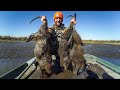 Hunting GIANT Marsh RATS for Food | Louisiana Nutria Hunting and Cooking - Outside the Levees Hunting GIANT Marsh RATS for Food | Louisiana Nutria Hunting and Cooking