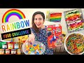 I Ate Only RAINBOW Colour Food For 24 Hours 😲🌈 Food Challenge | Garima's Good Life