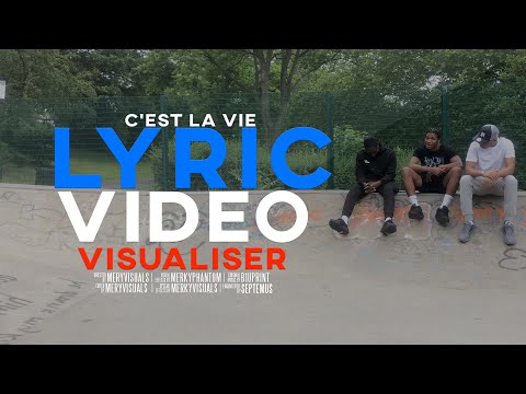 B1UPRINT - C'EST LA VIE | LYRIC VIDEO VISUALISER