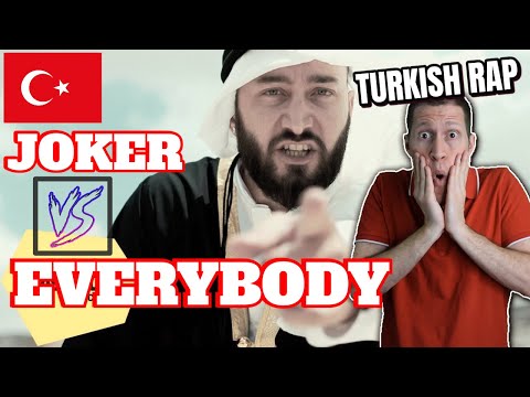 Turkish Rap Music Reaction | Joker - Joker VS Everybody | official audio