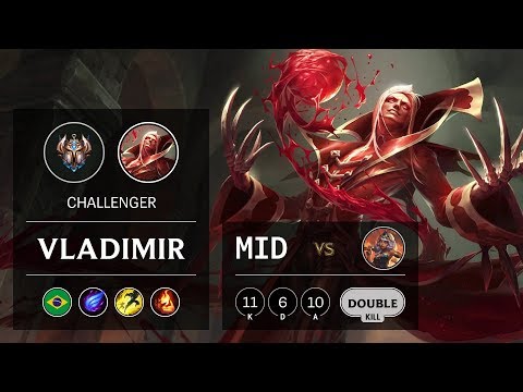 Vladimir Mid vs Qiyana - BR Challenger Patch 9.20