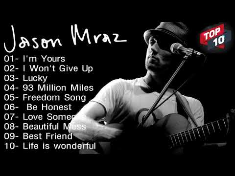 Jason Mraz Greatest Hits Full Album - Jason Mraz Acoustic Playlist 2020 - Jason Mraz Collection