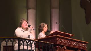 His Eye Is On the Sparrow given by Lydia Billings and Brittany Smith