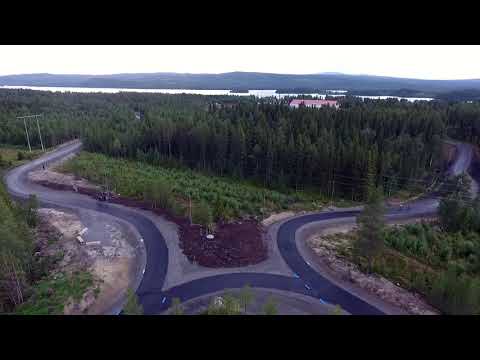 Asfaltsbanan, rullskidor vid Röjsmohallen i Järpen