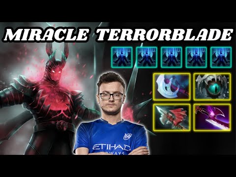 🔥 MIRACLE Terrorblade Hard Carry Highlights 🔥 800+ GPM - Dota 2