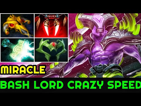Miracle [Faceless Void] Imba Bash Lord Crazy Speed One Chrono Kill Unkillable Game 7.23 Dota 2