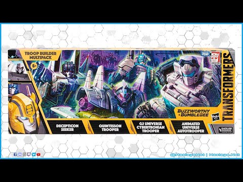 Target Exclusive! Transformers Buzzworthy Bumblebee Troop Builder Multipack | HNE Toys