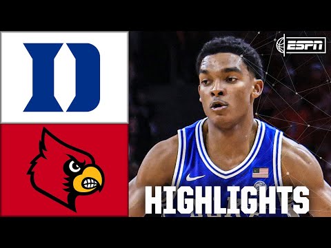 Duke Blue Devils vs. Louisville Cardinals | Full Game Highlights | ESPN College Basketball